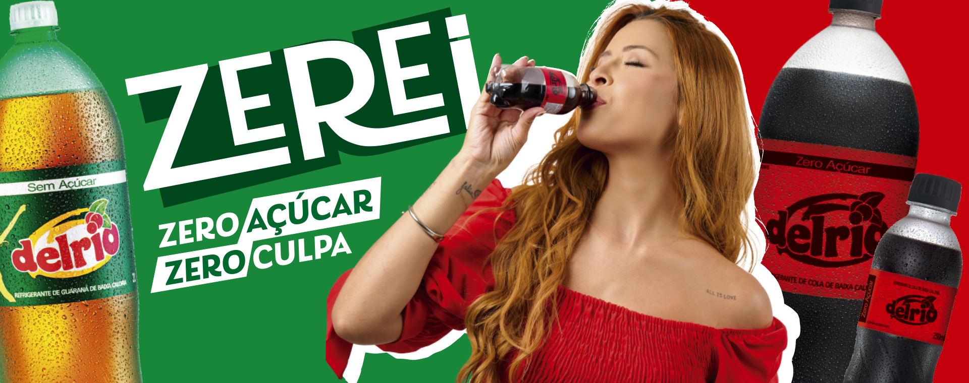 Delrio Zero, sabor sem açúcar.